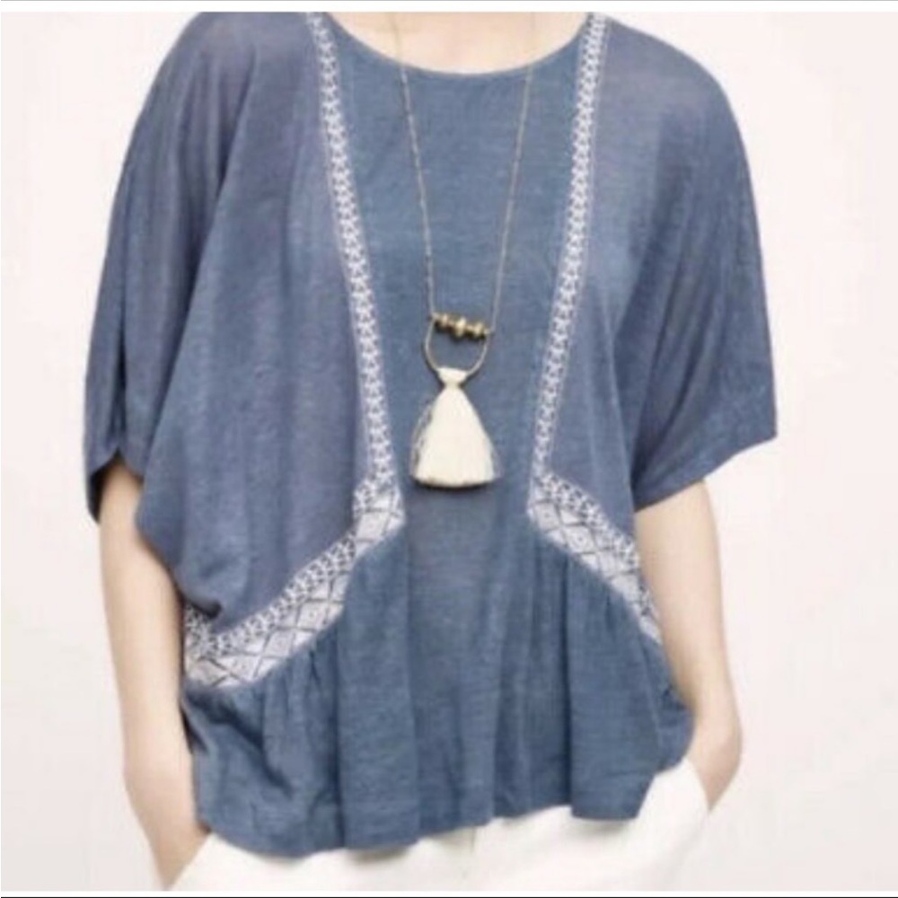 Akemi + Kin Cream Linen Top - Picture 2 of 8